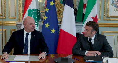 عون يعرض مع ماكرون مرحلة ما بعد وقف النار