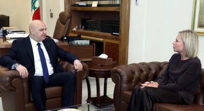 عون يعرض مع بلاسخارت الاوضاع...معوض: المفاوضات ليست استسلاما