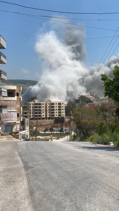 غارات جنوبا وانذارات بالاخلاء... و