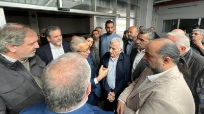 وزيرا الاقتصاد والزراعة تفقّدا سوق الخضار المركزي في بيروت