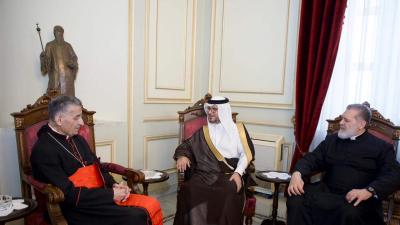 السفير السعودي زار بكركي: الولاء للوطن الركيزة الأساسية لأي نهوض
