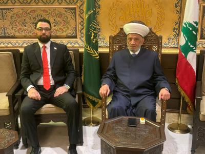 المفتي دريان يستقبل الهزاع