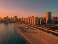 مشاهدة الغروب في لبنان