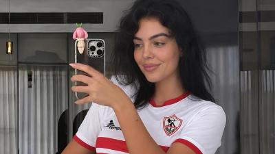 ما حقيقة تشجيع جورجينا رودريغيز لنادي الزمالك المصري؟