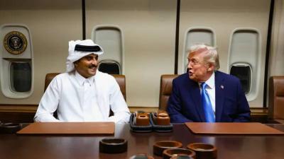 أمير قطر يبحث مع ترامب مساعي تثبيت التهدئة وخفض التصعيد
