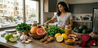 أفضل 10 أطعمة تنظف الكبد طبيعيًا