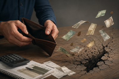 أخطاء مالية تجعلك تخسر راتبك بسرعة