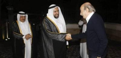 الوفد القطري يتابع جولته السياسية ويلتقي جنبلاط وإرسلان