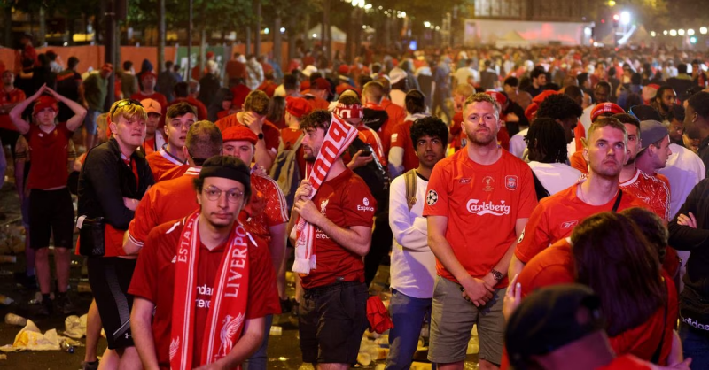 جماهير ليفربول تقاضي اليويفا بسبب فوضى نهائي دوري أبطال أوروبا