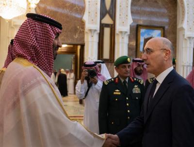 خلال لقاء مع ولي العهد .. الحجار يشيد بجهود السعودية