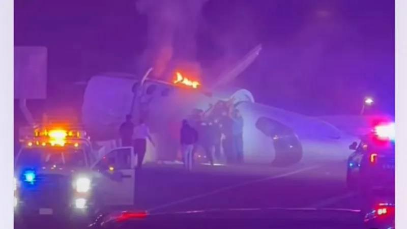 Small Plane Crashes on Texas Highway, Rescue Teams Rush to Aid