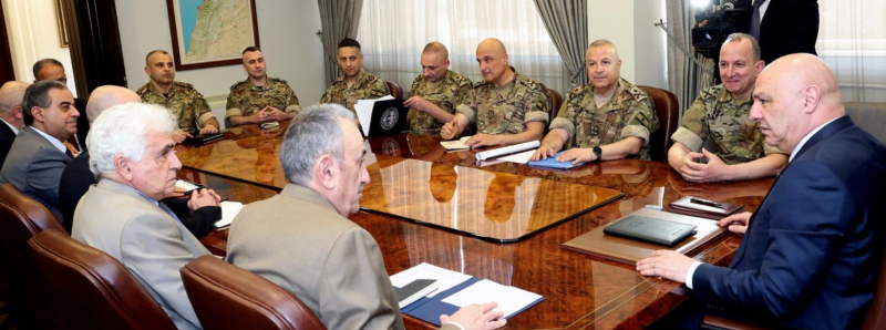 Lebanese President Leads Strategic Meeting in Baabda
