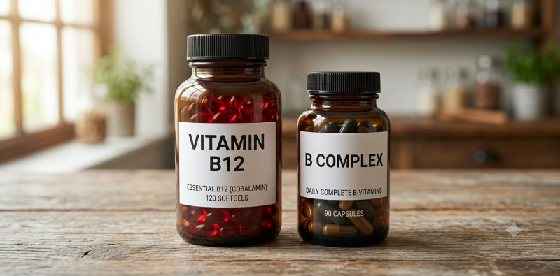 Understanding the Difference: Vitamin B12 vs. B Complex