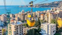 "Riding the Jounieh cable car" Riding Jounieh's cable car