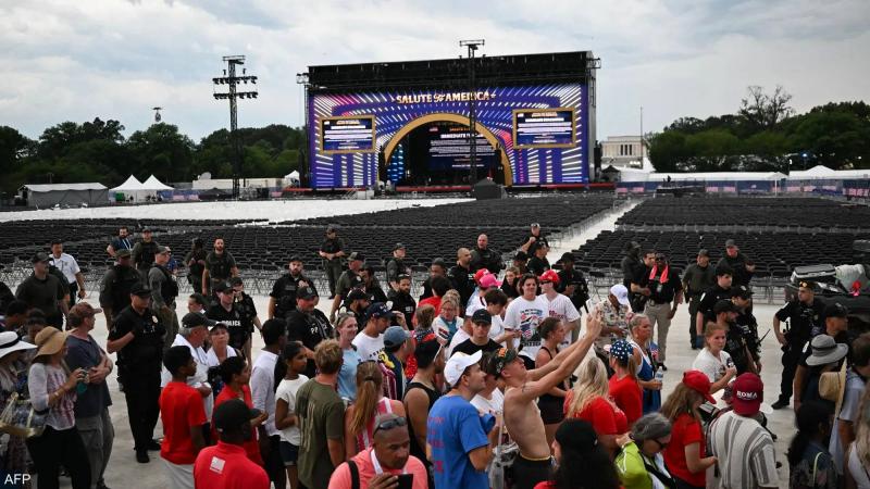 Storms Disrupt Celebrations: National Mall Evacuated Ahead of Trump's Speech