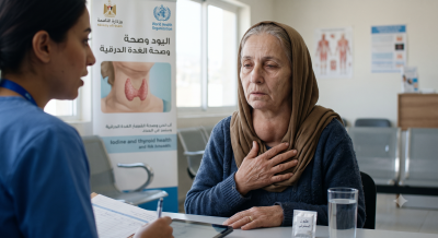 ما هي أعراض نقص اليود في الجسم؟