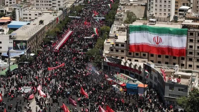 Iran Mourns as Ali Khamenei Laid to Rest Amidst Uncertainty Over Successor
