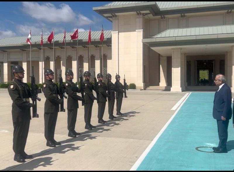 Official Welcome for Salam in Istanbul Amid Anticipated Dinner with Erdoğan