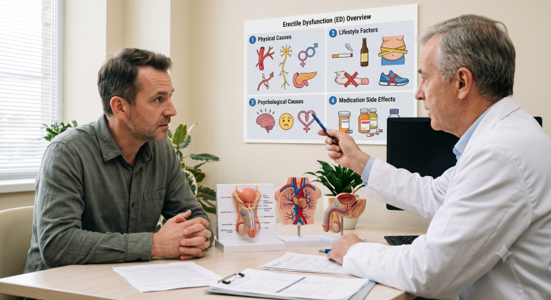 Understanding the Causes and Solutions for Erectile Dysfunction