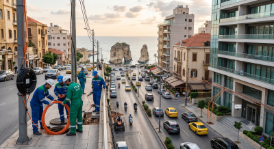 الفايبر متوفر في بيروت