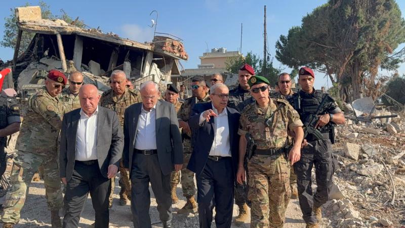 Prime Minister Nawaf Salam Visits Zahrany