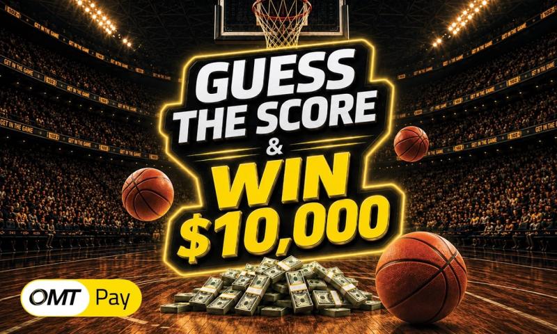 Win $10,000 with OMT Pay's Basketball Finals Challenge