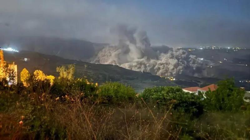 Israel Destroys Hezbollah Tunnels in Southern Lebanon with 700 Tons of Explosives