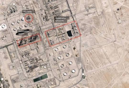 Satellite Images Stir Debate Over Aramco Facility Damages in Jazan