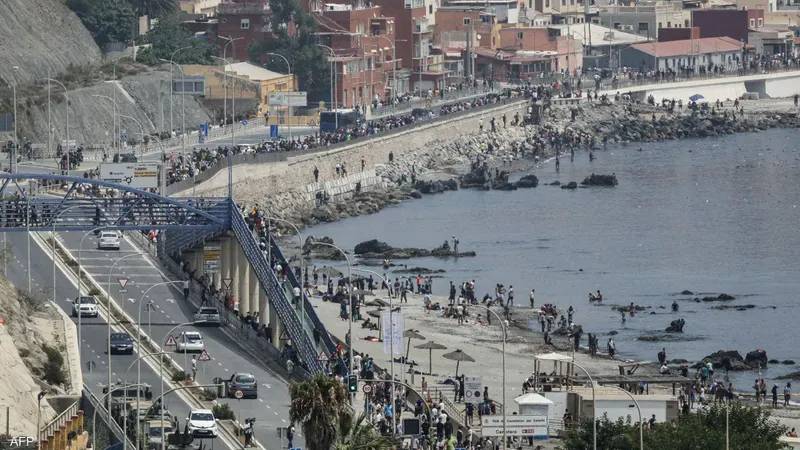 Moroccan Interior Ministry Details Ceuta Events: Over 40,000 Attempted Crossings