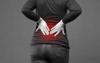 Back pain due to bladder inflammation