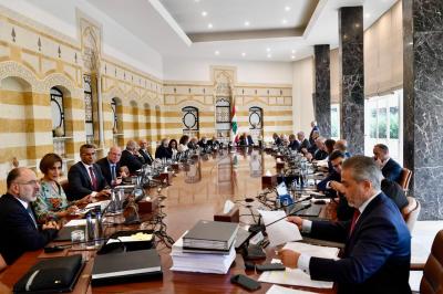 جلسة لمجلس الوزراء في بعبدا وعلى جدول الأعمال 55 بنداً