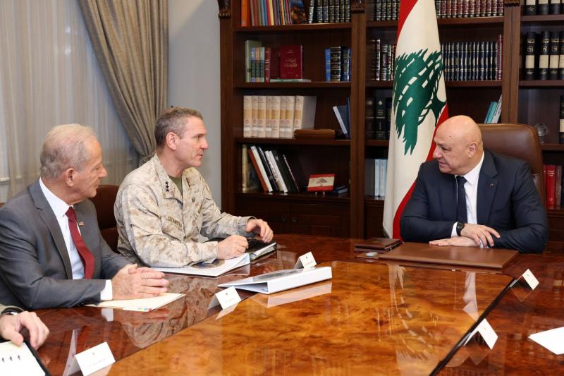 President Aoun Meets with General Clearfield in Presence of Ambassador Issa