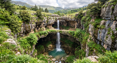 5 شلالات مذهلة في لبنان