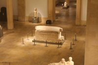 The sarcophagus of Ahiram the Phoenician The sarcophagus of Ahiram the Phoenician