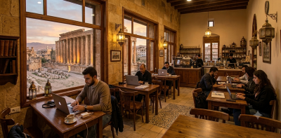 كافيهات مناسبة للعمل في بعلبك