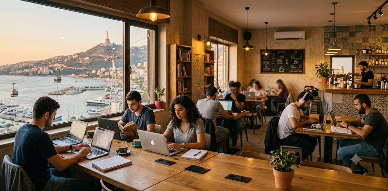 Top Cafes Ideal for Work and Study in Jounieh