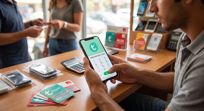 How to Transfer Balance on Touch Network