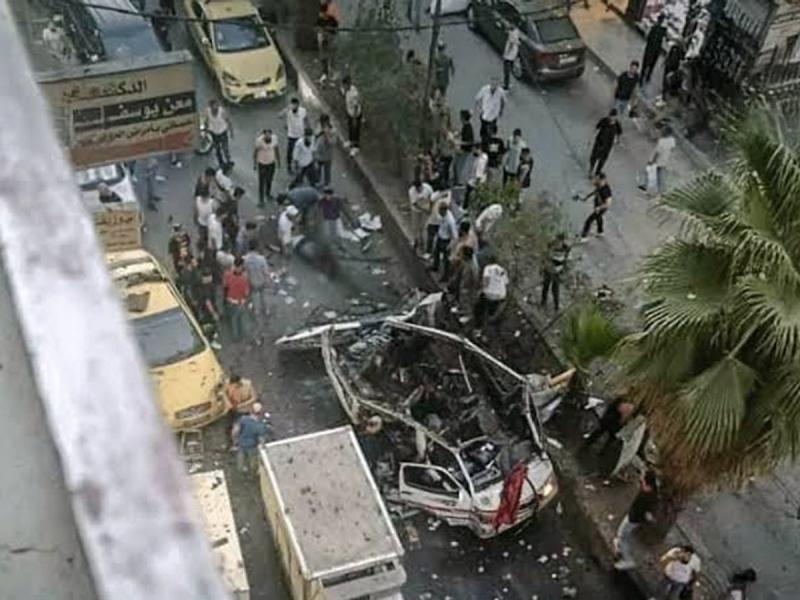 Explosion in Jaramana Bus Increases Injuries to 14, One Suspect a Hidden IED