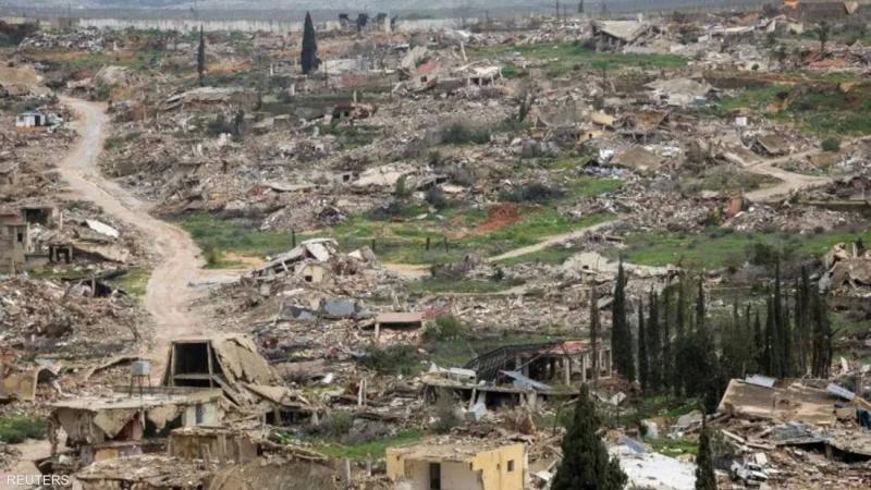 Satellite Images Reveal Extensive Destruction in Southern Lebanon