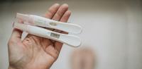 Pregnancy appearance in a blood test Pregnancy detection in a blood test