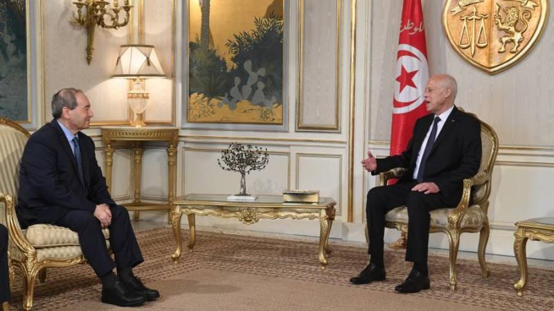 وزير الخارجية السوري يعلن فتح سفارة بلاده في تونس قريبا