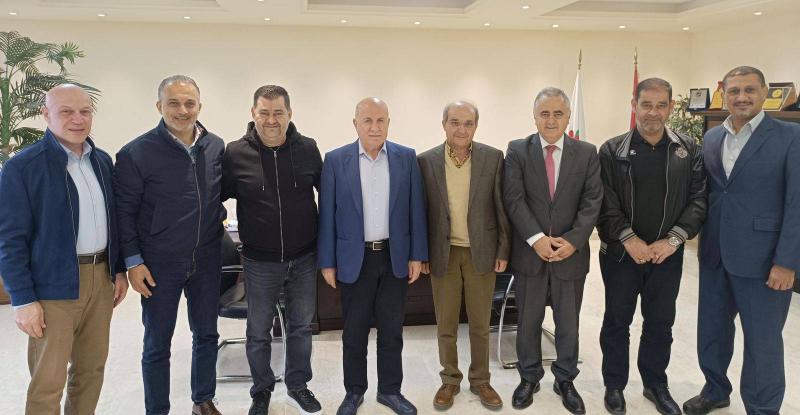 الإتحاد اللبناني لكرة القدم يزور كلاّس.. وهذا ما تم البحث به
