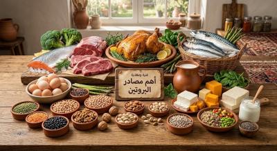 أفضل 10 مصادر طبيعية للبروتين