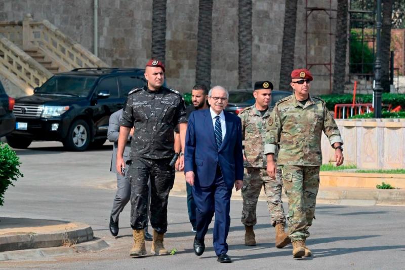 Prime Minister Nawaf Salam Arrives in Tyre for Meeting with Defense Minister