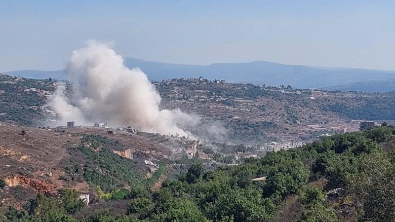 Intensified Tensions: Israeli Escalation in the South with Airstrikes and Artillery