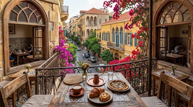 Best Rooftop Cafes with Stunning Views in Gemmayze
