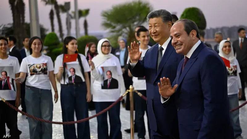 Chinese President Visits Egypt to Boost Cooperation and Ink Agreements