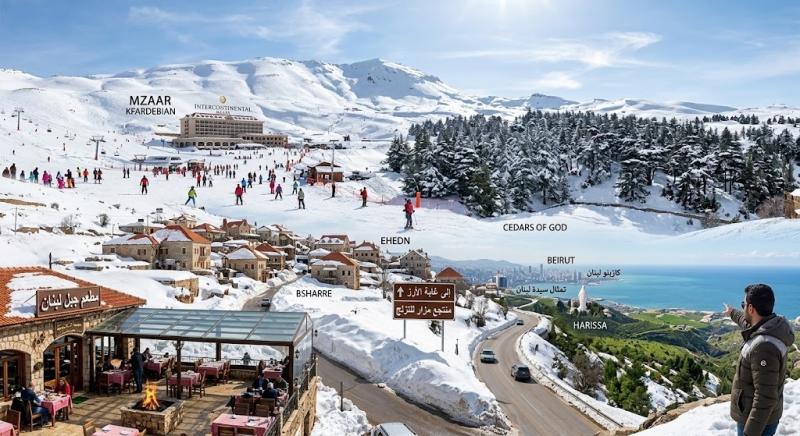 Winter Tourism in Lebanon: Top Places for Snow and Mountain Enthusiasts