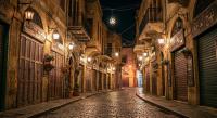 Goro Street at night Gouraud Street at night