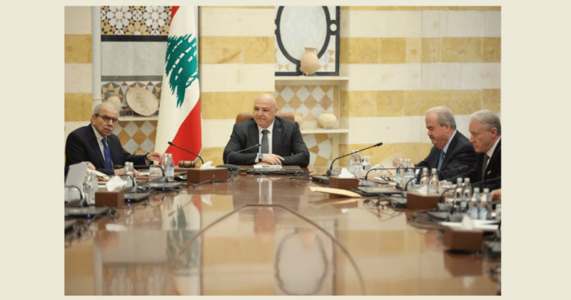 Lebanese President Aoun Addresses Cabinet Session, Focuses on South Lebanon Appeals